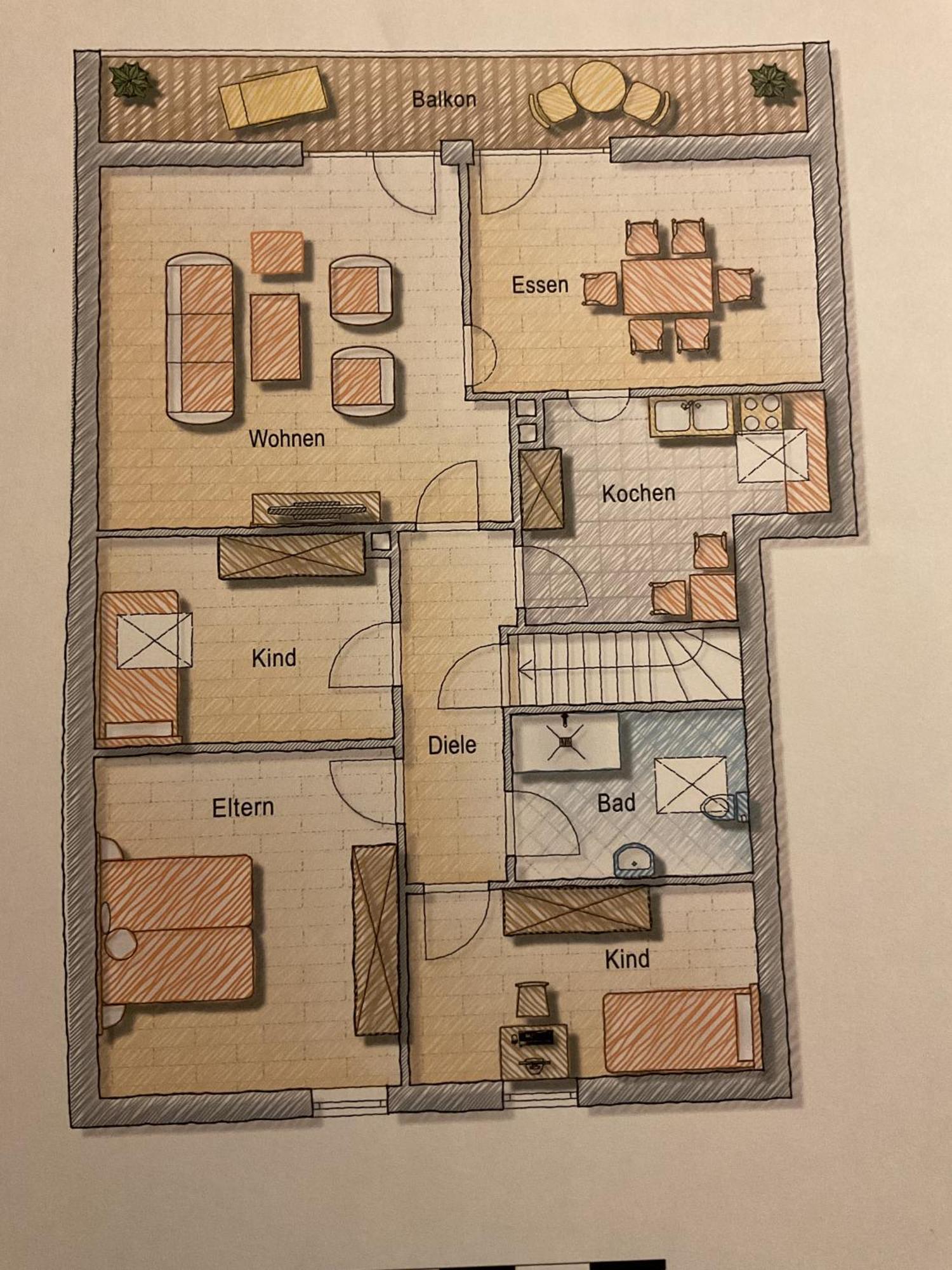 Auenwald Apartment Родинг Екстериор снимка